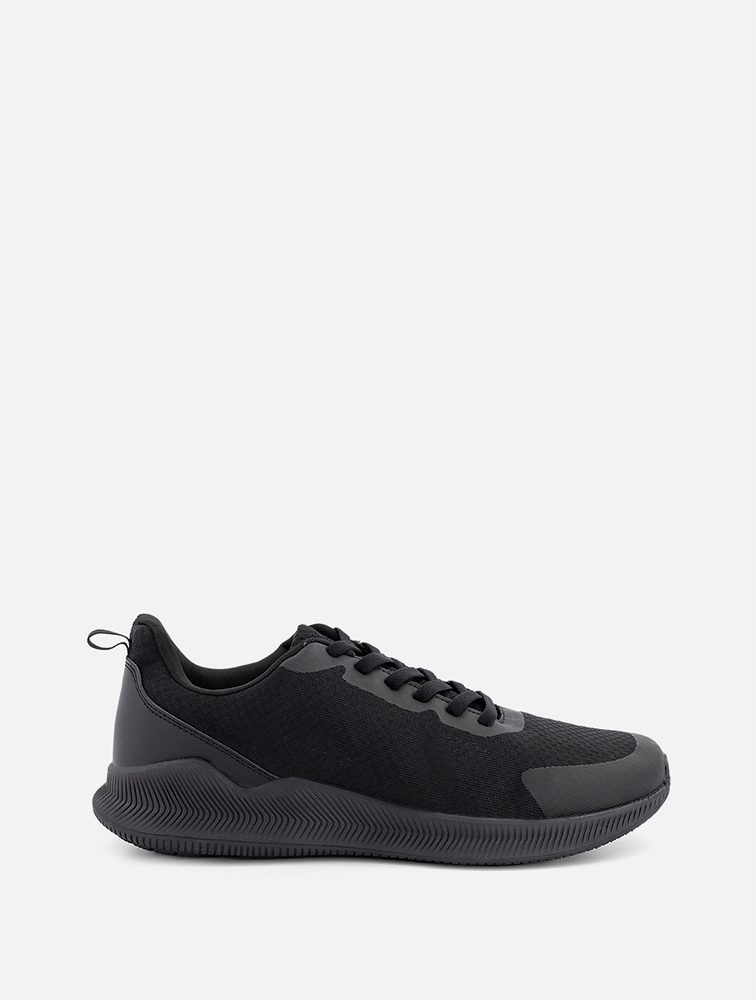 Black top smart sneakers